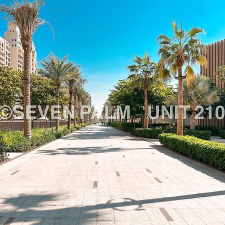 Luxus-Studio Mit Private Beach In Top-Lage, Meerblick & Infinity Pool! Dubai Esterno foto