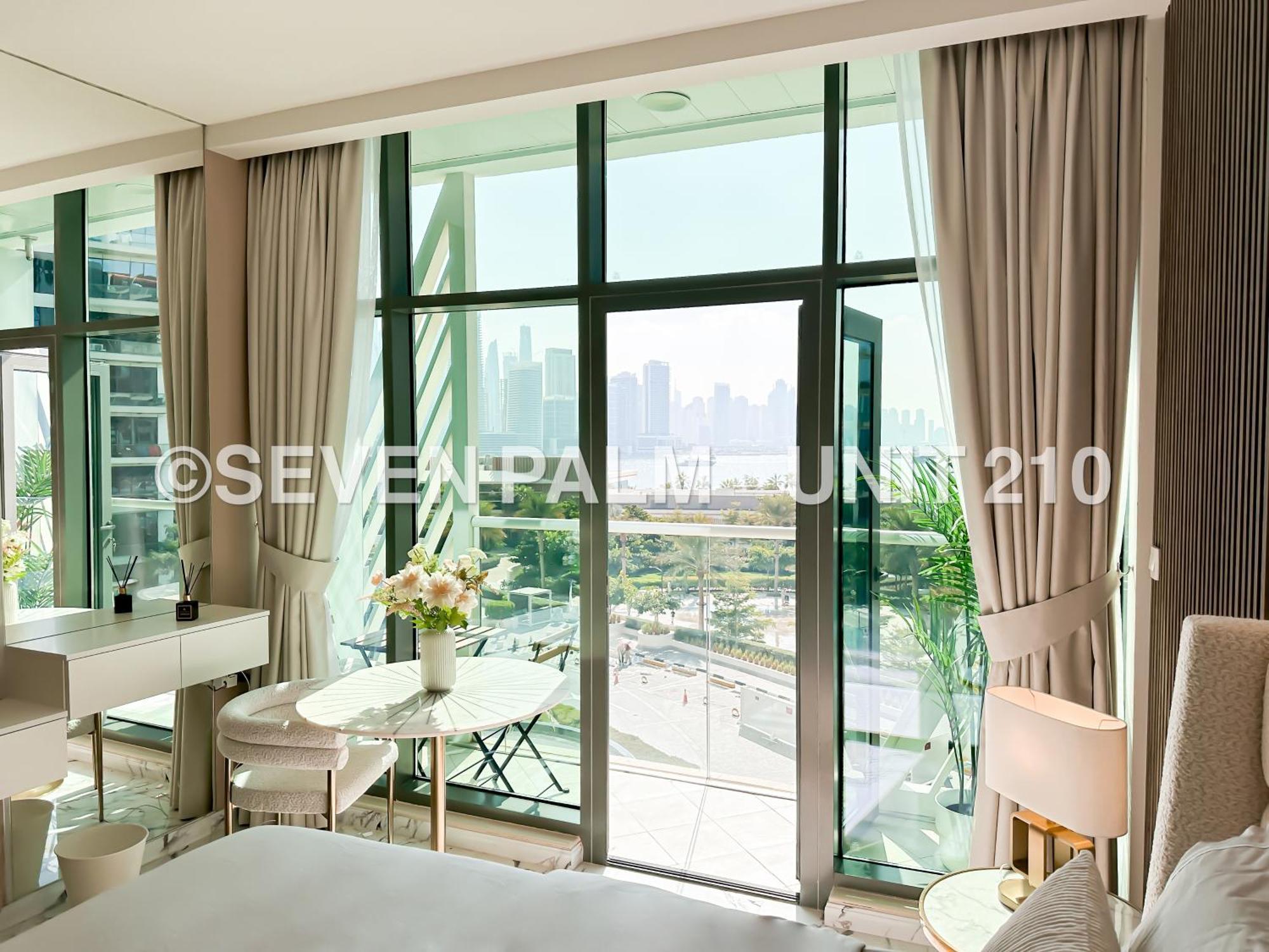 Luxus-Studio Mit Private Beach In Top-Lage, Meerblick & Infinity Pool! Dubai Esterno foto