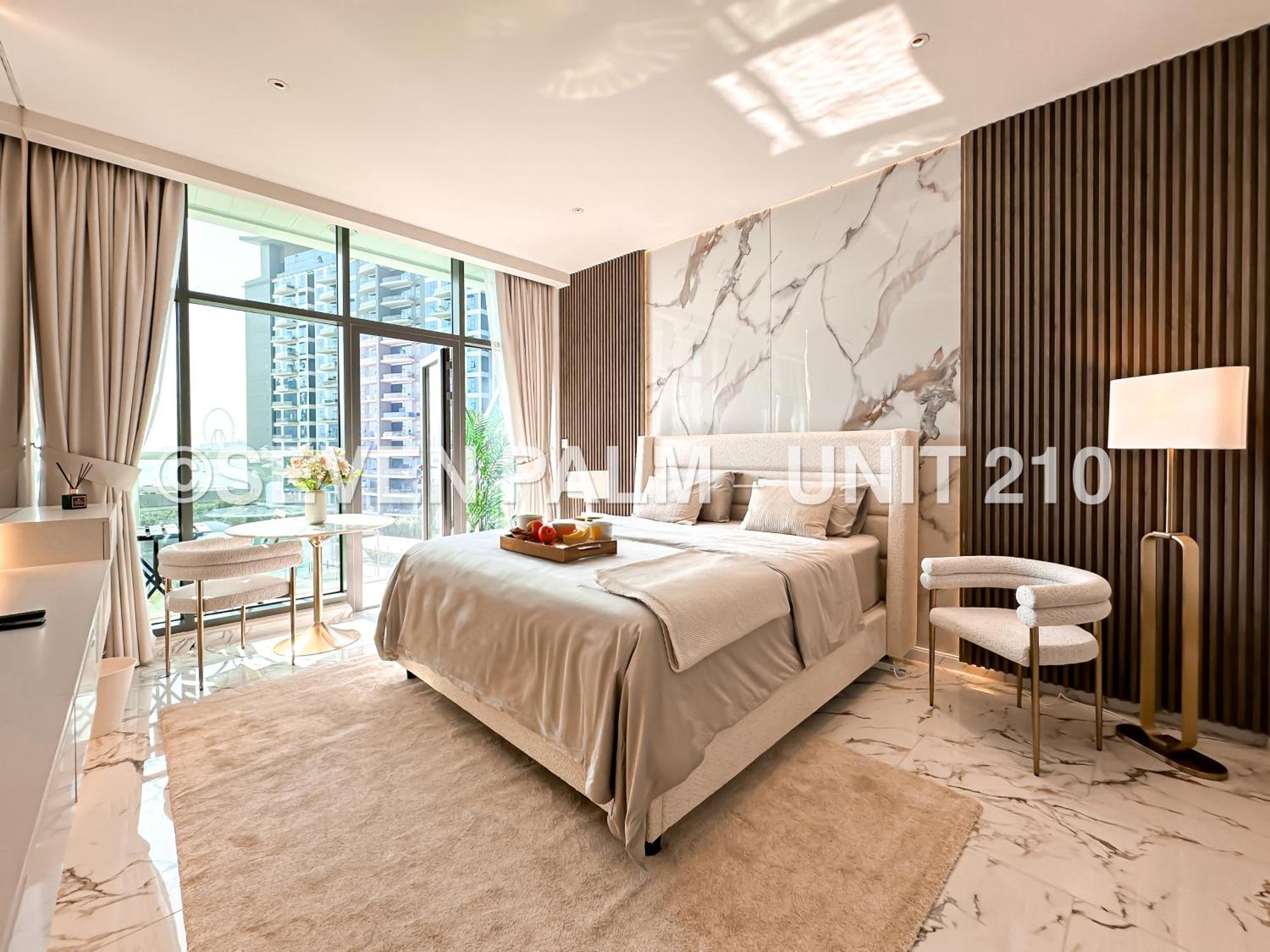 Luxus-Studio Mit Private Beach In Top-Lage, Meerblick & Infinity Pool! Dubai Esterno foto