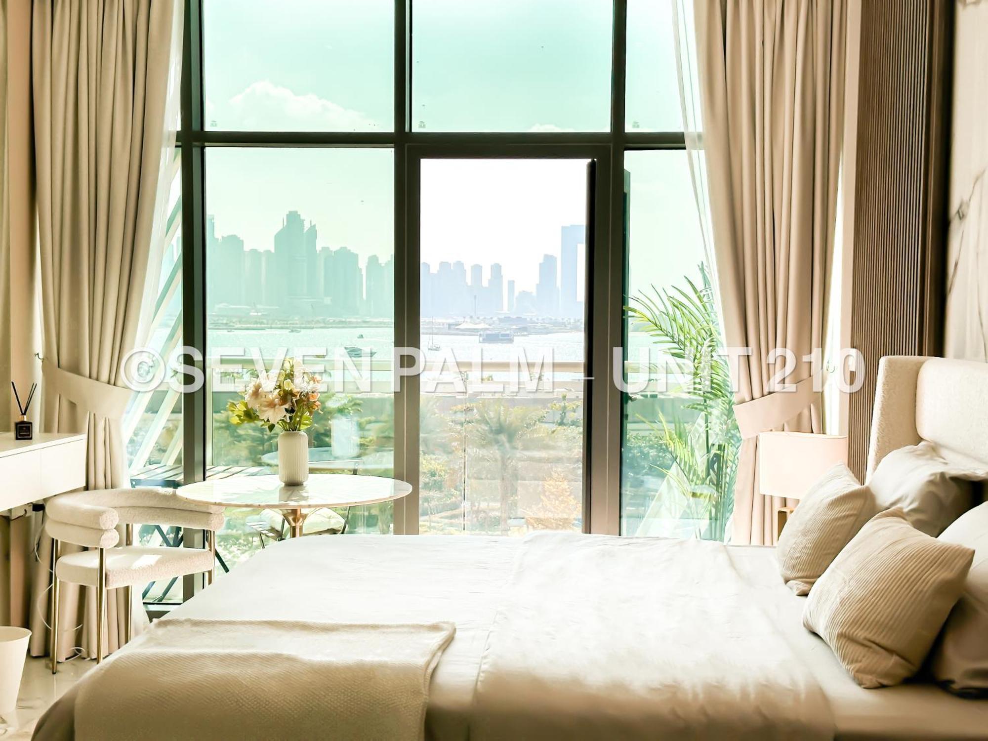 Luxus-Studio Mit Private Beach In Top-Lage, Meerblick & Infinity Pool! Dubai Esterno foto